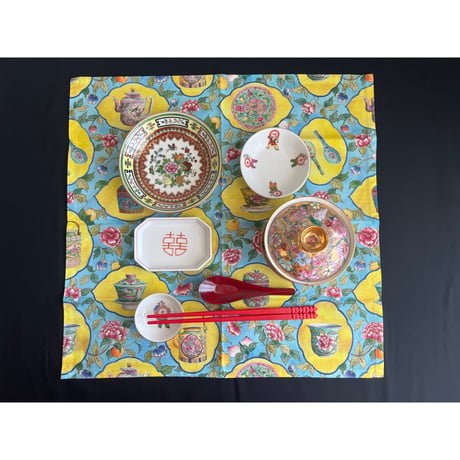 🉐＜予約商品＞☆手描き水彩画☆【香港 ☆ Bymamalaterre】３種類ナプキン / napkin  #R602262S