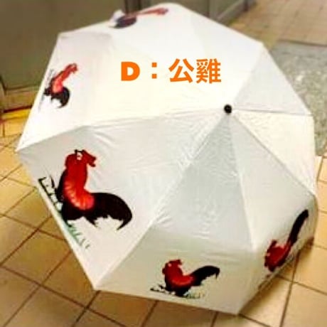 ＜最終販売＞☆Handmade☆【香港 / 淳記手作】  ☆彡折り畳み傘  /  特色香港　#2403S17