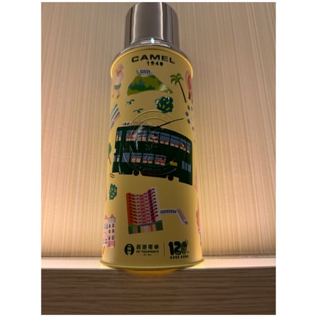 ＜リクエスト予約販売＞　🉐　【香港☆香港電車×麥兜×駱駝牌 】CAMEL1940 /  温冷 Water Bottle  #R408231N