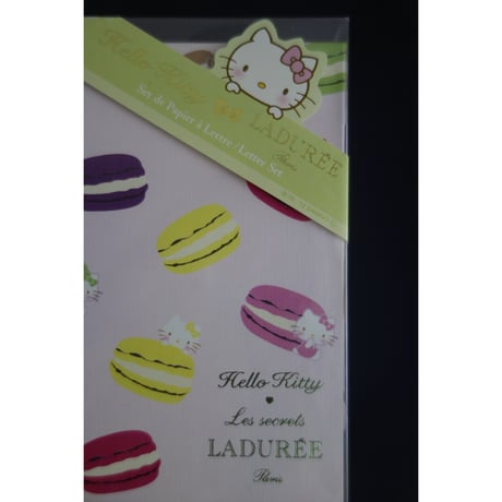 【SANRIO☆HELLO KITTY】crossover☆LADUREE   / レターセット  #406299S