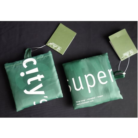 大きさが推！【香港☆city super】 環保袋・ECO BAG / Sサイズ・３色   #5103133R