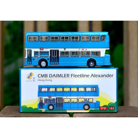 【香港☆ TINY×中華書局】荔園巴士CMB DAIMLER Fleetline Alexander 香港人的樂園☆簡單的快楽  #2404S10