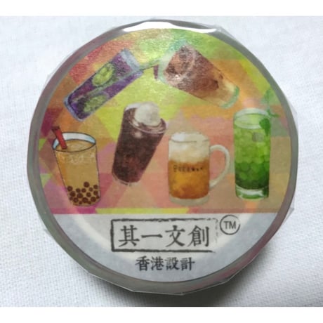 HK beverage☆飲翻杯【其一文創 / 香港設計】 マスキングテープ5725