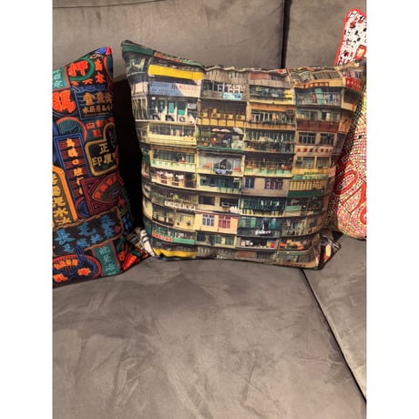 【香港☆G.O.D.】 「素敵♡」油麻地 / 45×45 GOD cushion cover   #2412304R