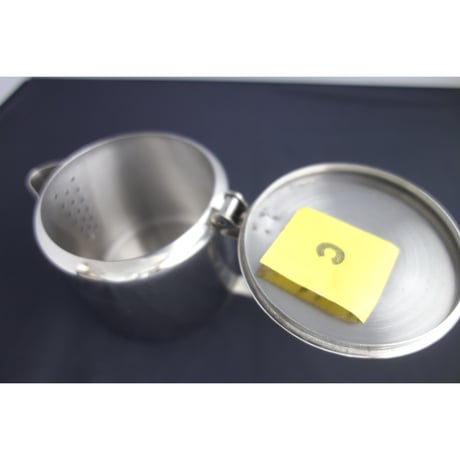 【香港☆三益精品】ステンレスポット大きさ形違いの３種類  /   stainless　steel ware   #504273R