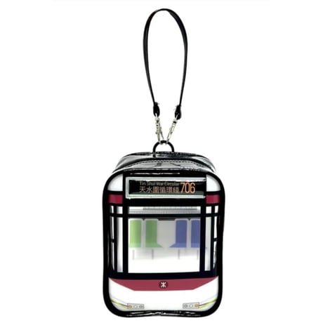 ＜予約＞【香港☆MTR®】港鐵列車造型公仔袋・DIY / 第五期輕鐵☆屯馬綫（２種類） #R604297N7