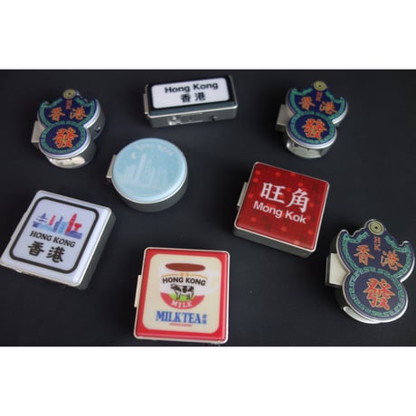 ＜推＞【香港☆士多】＜特色香港＞招牌燈箱冰箱貼・磁石貼 /６種類 GLOWING SIGN Magnet #510302R