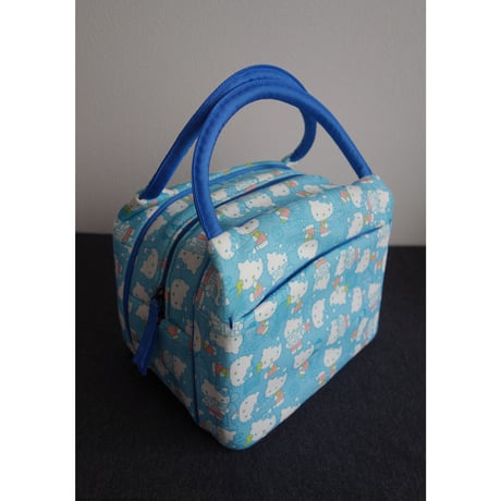 🉐【香港☆HELLO KITTY】Insulated Lunch Box  /  キュートな保冷・保温バッグ（２色）#SS308302
