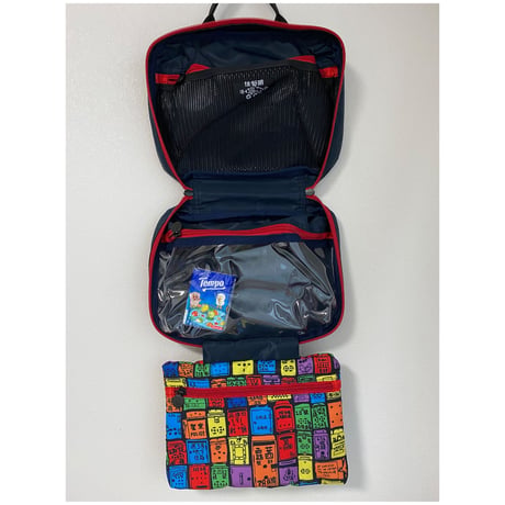 【香港☆G.O.D.】TRAVEL TOIL.BAG  2種類  /  多目的に使えます！大熊猫＆信箱