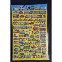 【香港 ☆ 躍雨士多】 交通工具♡ぷくぷく貼紙 　/　Cute♡Traffic Stickers　#503295N