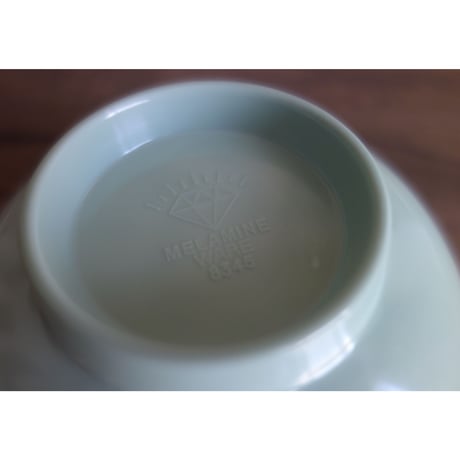 ＜合わせ買い＞【香港☆メラミ ンボウル】翠・ミントブルー♡どんなお料理も映えます/ 家居用品  #3062622R
