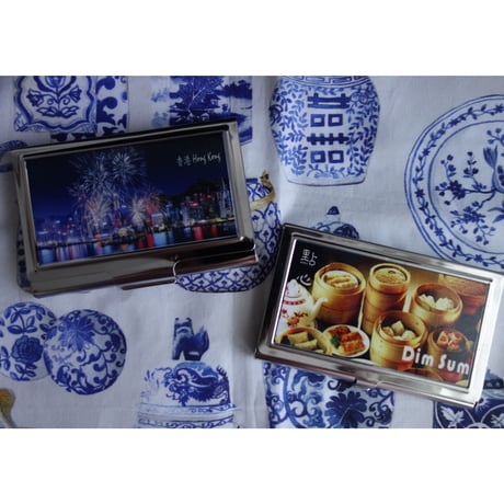 🉐🉐🉐【香港☆躍雨士多】「特色香港」名刺入れ・カードケース２種類 /   Business Card Case #310234N