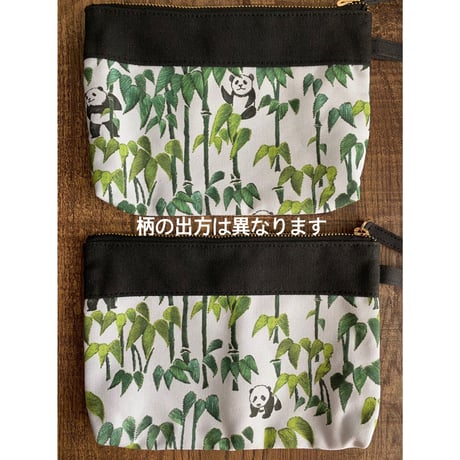 🉐【香港☆G.O.D.】メッシュポケット付きポーチ  / ☆限定価格☆です