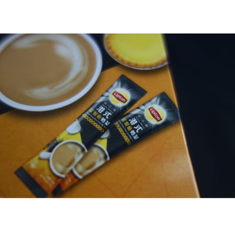 ＜合わせ買い＞【香港☆Lipton】(大箱）茶餐廳「奶茶」ミルクティー  / 19g×20包入り  #309294N
