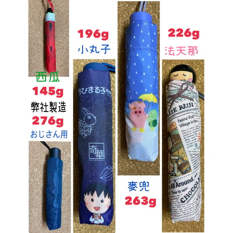 ＜最終販売＞☆Handmade☆【香港 / 淳記手作】  ☆彡折り畳み傘  /  特色香港　#2403S17