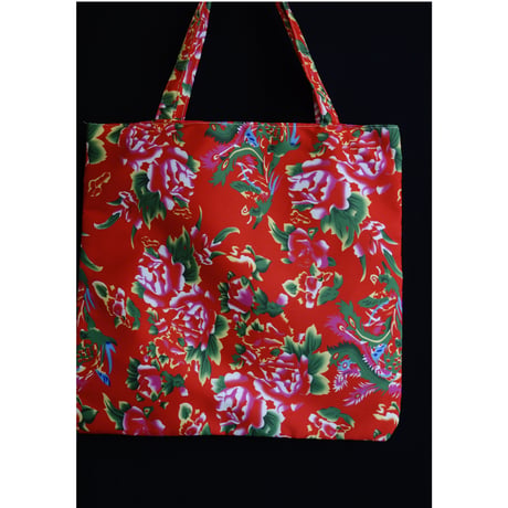 【香港☆Cup of Tea】☂雨降り☂に便利なTOTE BAG /  軽い！ファスナー付き！  #4053041N