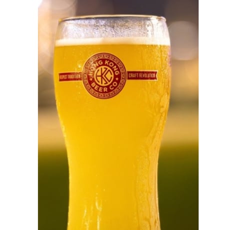 【香港☆Hong Kong Beer Co.】啤酒玻璃酒杯　香港啤酒公司のグラスです  #502276R