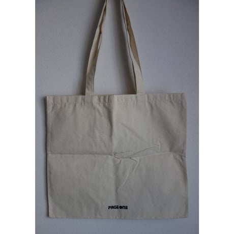 ＜ななな懐かしい＞【香港☆PAGEONE】トートバッグ  / i LOVE there-fore i am TOTE BAG   #2403S42
