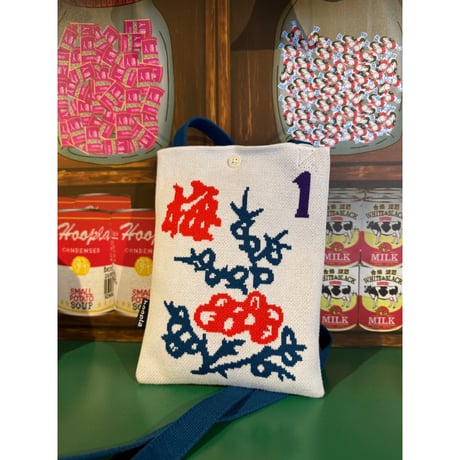 ＜予約商品＞【香港 ☆ Hoopla HK】１號梅花牌斜孭袋  /  麻雀牌ポシェット  #R412103N