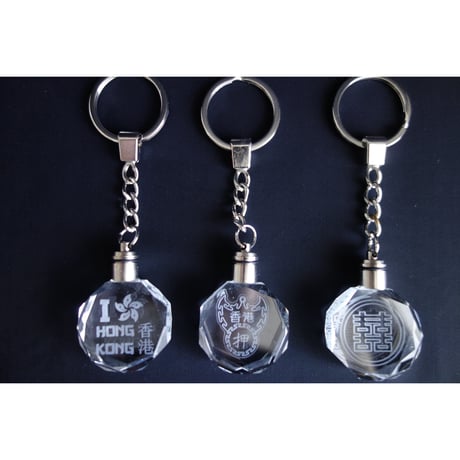 ＜"再"リクエスト予約商品＞【香港☆OASIS】３種類 キラキラキーリング /  色が変化します☆光ります°˖✧◝✧˖°  #R4061001