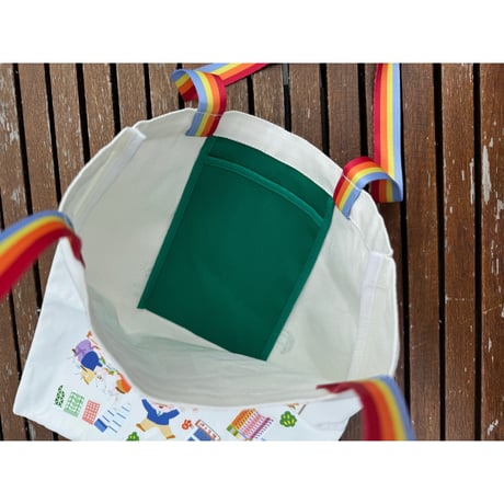 ＜リクエスト予約販売＞【香港☆香港電車】120th紀念☆麥兜　TOTE BAG  /  叮叮×Mcdull 布袋  #R409091R