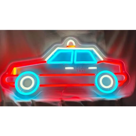 ＜予約商品＞【香港☆Neon Light】キラキラチカチカ☆お部屋におひとつ / ２種類「的士」「麵」#R2404301