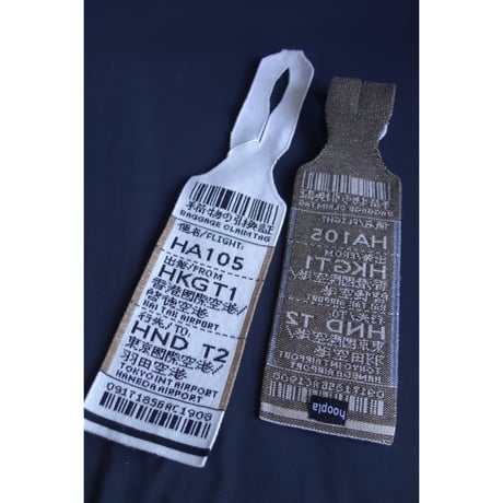 ＜予約商品＞【香港 ☆ Hoopla HK】Luggage Tag /  行李牌＜HKG 啓徳 ✈ HND 羽田＞ #R6022711R