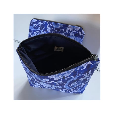 ＜予約商品＞☆手描き水彩画☆【香港 ☆ Bymamalaterre】＜Pouch＞５種類  /  チャイニーズフラスコ♡  #R602266R