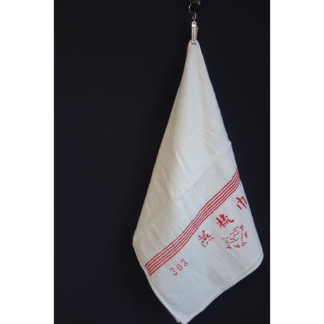 【香港☆家居用品】303 燕梳巾・毛巾 / 燕のプリントタオル・FaceTowel  #412302N