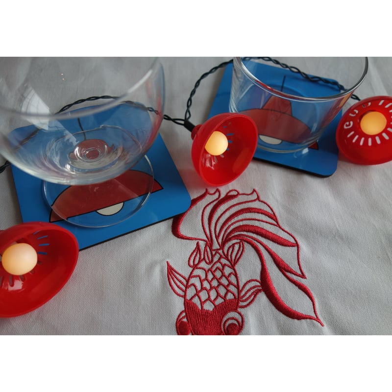 香港☆L / F】キュートな紅A♡コースター / Java Road Lamps Coas