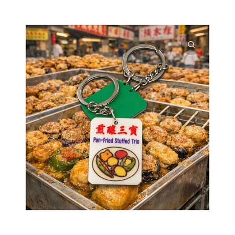 【香港☆李先生】ひとつひとつ手作「李漢港楷」情懐麻雀系列　匙扣  /   キーリング２種類   #6063060N