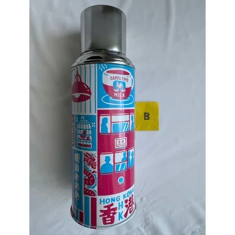 【香港☆CAMEL】香港名牌☆駱駝牌高級真空壺＜Ｂ＞  /450ml Modern HK Culture design by Cedric   #502273N