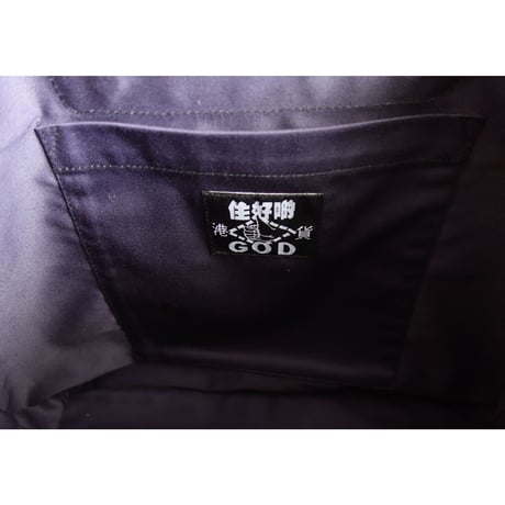 【香港☆GOD】「彌敦道」招牌看板  Midium Print Tote   #2121929N