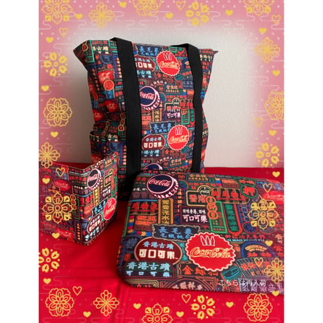 【香港☆GOD × 可口可樂】＜限定品＞招牌看板旅行証件套