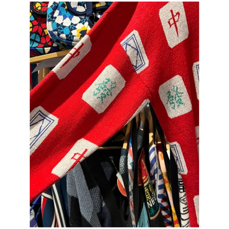 ＜予約商品＞【香港 ☆ Hoopla HK】麻雀套頭衫  ２色展開  / Mahjong Oversize Crew Neck Pullover  #R310237N