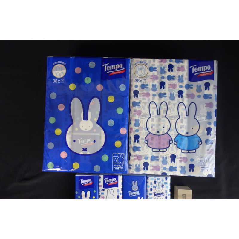 香港☆限定Tempo】 使い捨てハンカチ＜70th Miffy＞（ティッシュ