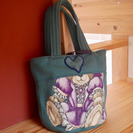 Dressed Up Bear Bag