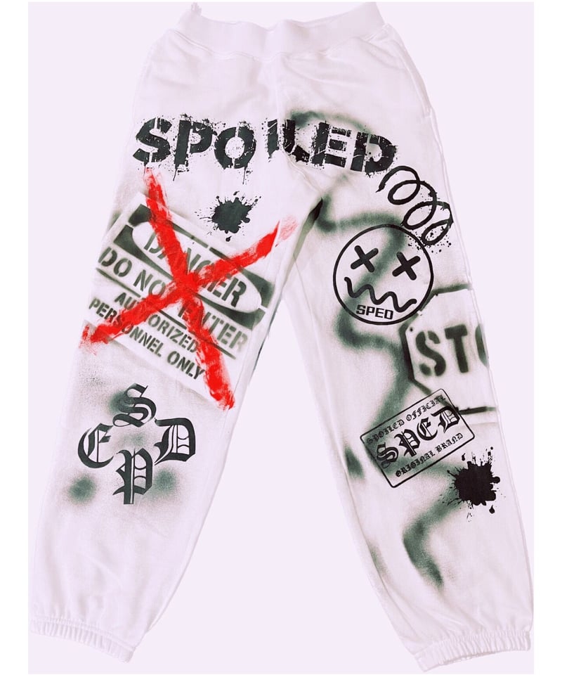 最安値 Off-White スプレーペイント スウェット ラインストーン 最安値 Off-White スプレーペイント スウェット ラインストーン