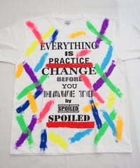 ★カラフルペイントTシャツ