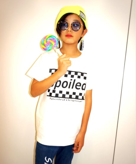 チェッカーTシャツ