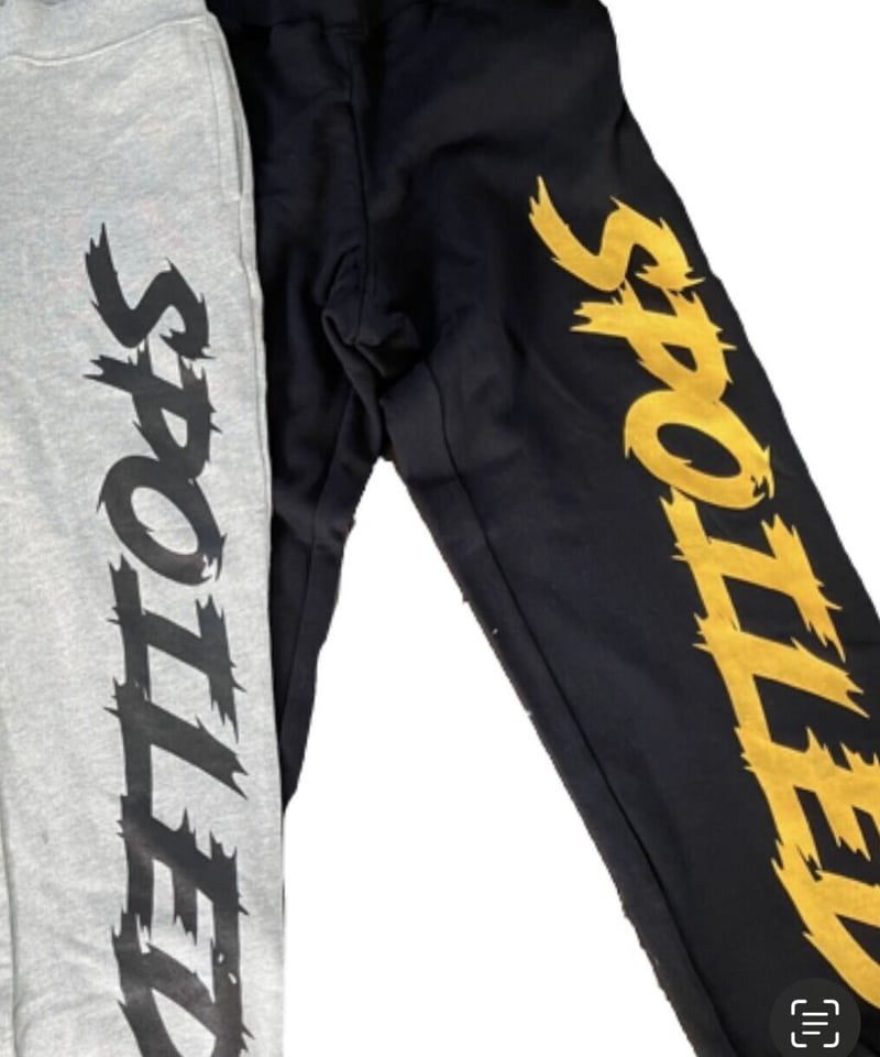 BIG英字ロゴスウェットパンツ | spoiled