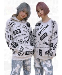 マルチ総柄ロゴパーカー&トレーナー