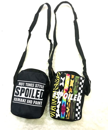 SPOILEDロゴショルダーバッグ