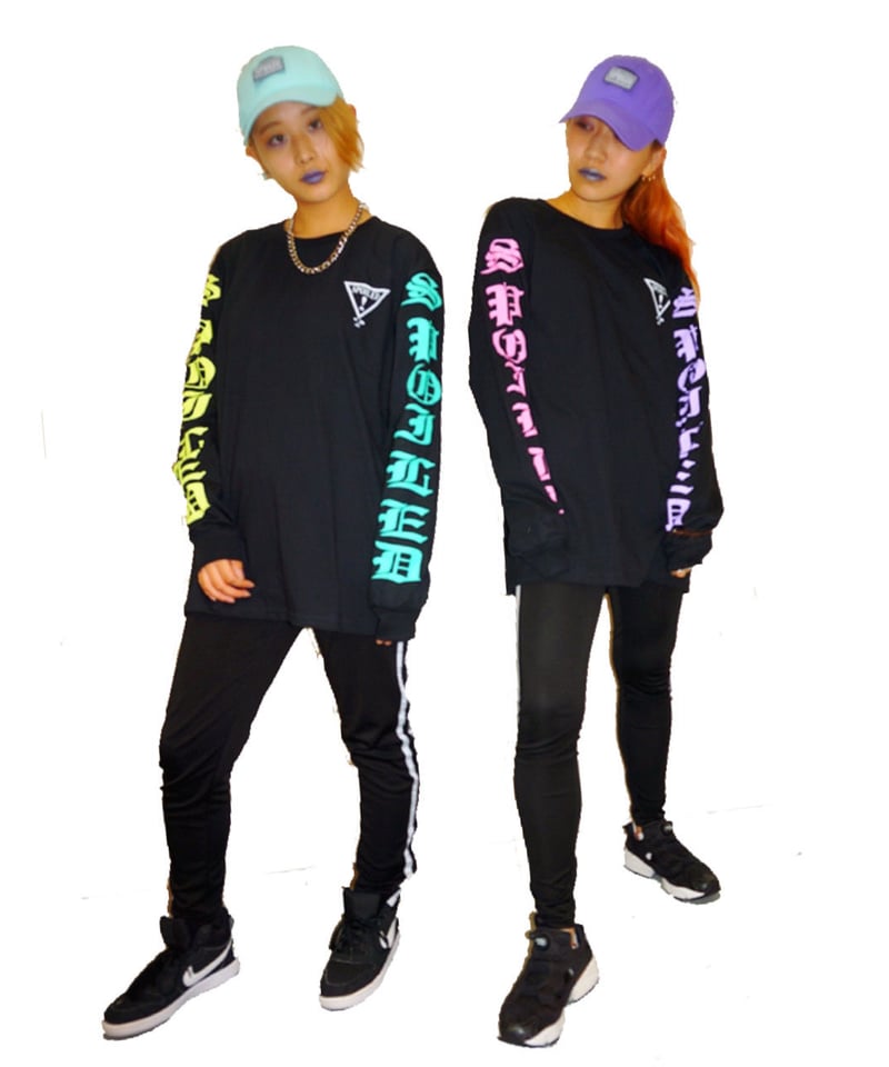 袖プリントロンT | spoiled