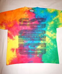 レインボータイダイTシャツ