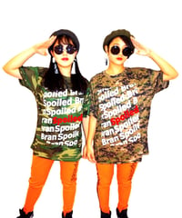 迷彩ドライTシャツ