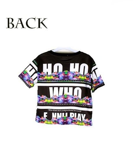 ショート丈Tシャツ