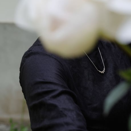 Kazenami silver necklace