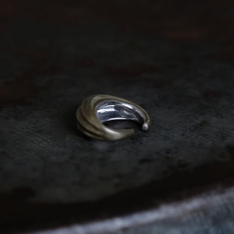 Asatsuki Brass Ear Cuff（M）