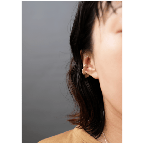 Petal　silver earcuff